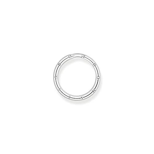 Thomas Sabo Schlüsselring aus 925 Sterlingsilber, Durchmesser: 3cm, KR18-637-21 von THOMAS SABO