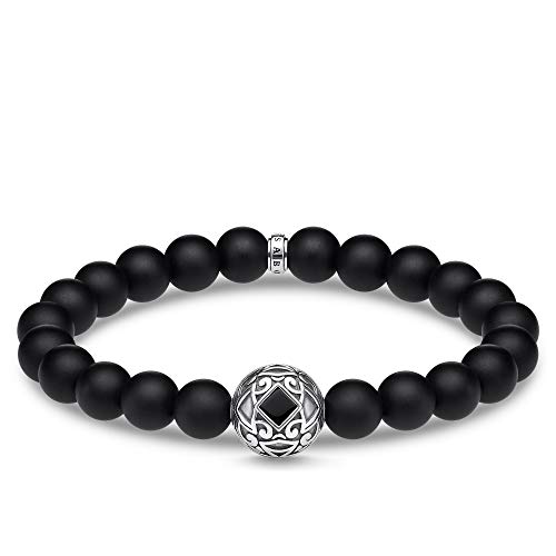 Thomas Sabo -Stretcharmbänder 925_Sterling_SilberAchatA1941-507-11-L18 von THOMAS SABO