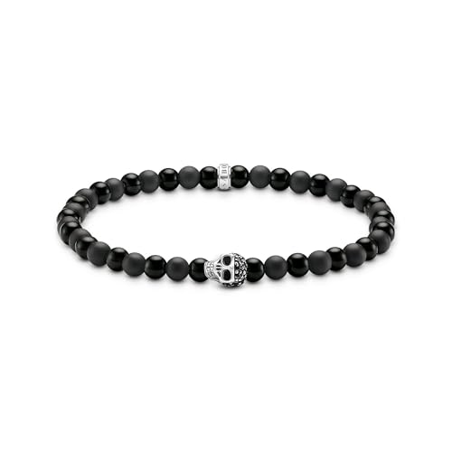 Thomas Sabo Talisman-Armband Skull Recyceltes 925 Silber, geschw. 19,00 cm A2185-705-11-L19 von THOMAS SABO