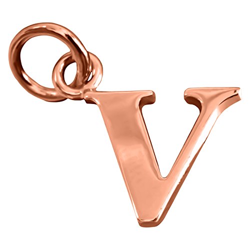 Thomas Sabo - Thomas Blockade PE609-415-12 Special Addition Buchstabe V Anhänger Silber Rosegold vergoldet von THOMAS SABO