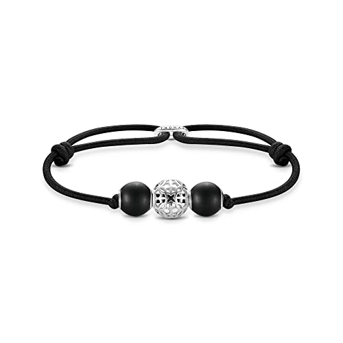 Thomas Sabo Unisex Armband Bead schwarz 925 Sterlingsilber A2078-811-11-L22V Thomas Sabo Unisex Armband Bead schwarz 925 Sterlingsilber A2078-811-11-L22V von THOMAS SABO