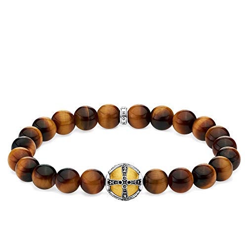 Thomas Sabo Unisex-Armband Kreuz gold 925 Sterlingsilber gelbgold vergoldet A1929-849-2-L16 von THOMAS SABO