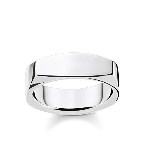Thomas Sabo Unisex-Ring Eckig silber 925 Sterlingsilber TR2279-001-21-66 von THOMAS SABO