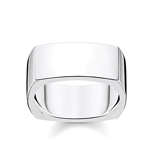 Thomas Sabo Unisex-Ring Viereckig silber 925 Sterlingsilber TR2280-001-21-48 von THOMAS SABO