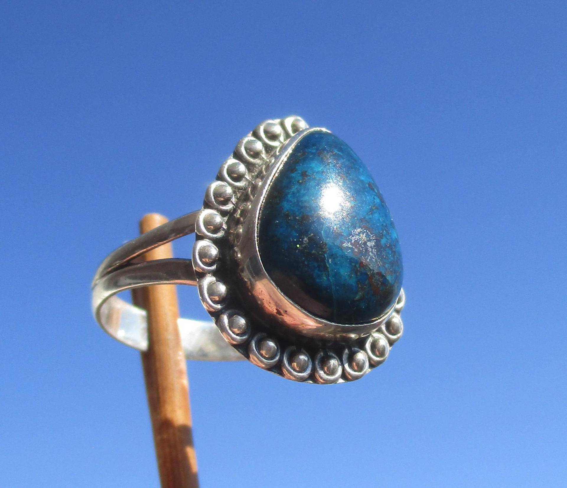 Azurit Ring Gr. 17, 5 - Silber 925 Azurit Ring Gr. 17, 5 - Silber 925 von THORALFWOLF