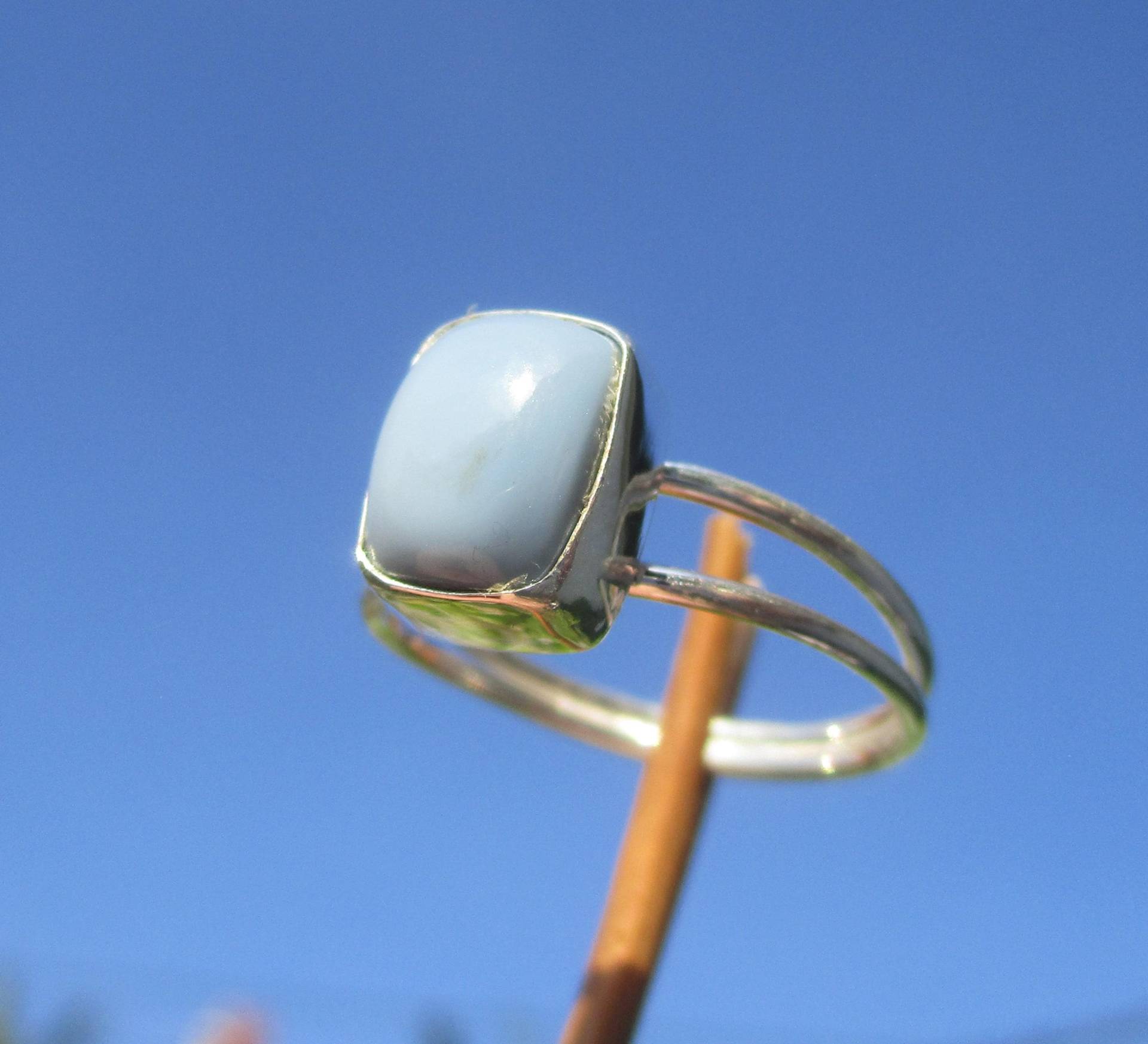 Blauer Opal - Owyhee , Oregon, Usa. Ring Gr. 17, 5 Silber 925 Blauer Opal - Owyhee , Oregon, Usa. Ring Gr. 17, 5 Silber 925 von THORALFWOLF