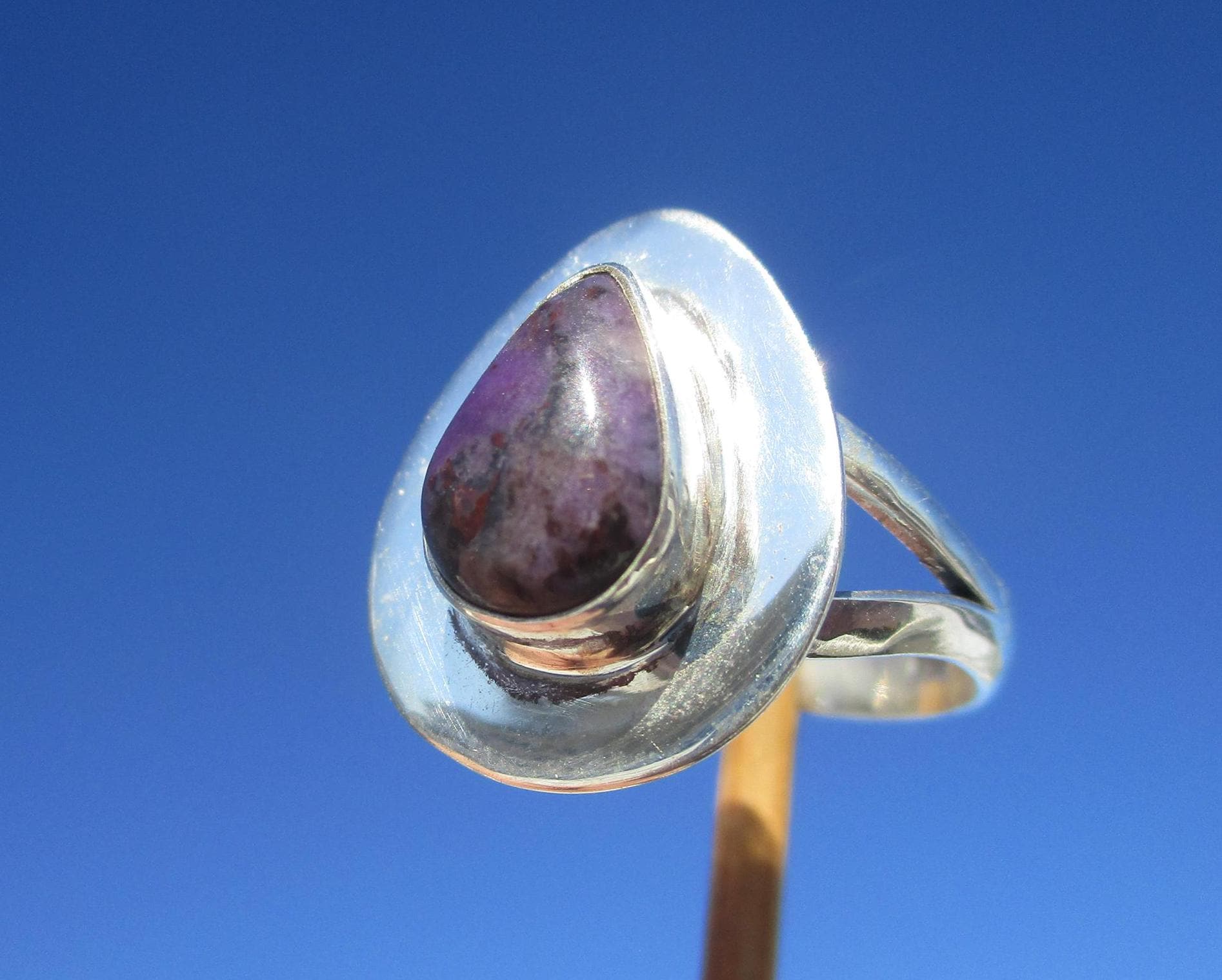 Charoit Aus Russland Ring Gr. 18 - Silber 925 Charoit Aus Russland Ring Gr. 18 - Silber 925 von THORALFWOLF