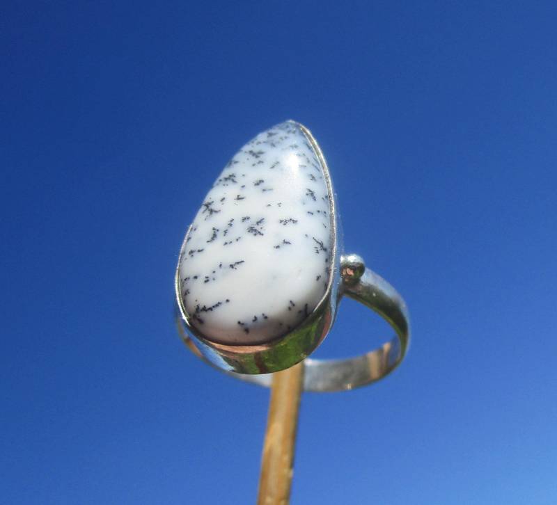 Dendritenopal Aus Der Türkei - Ring Größe 17, 25 Silber 925 Dendritenopal Aus Der Türkei - Ring Größe 17, 25 Silber 925 von THORALFWOLF