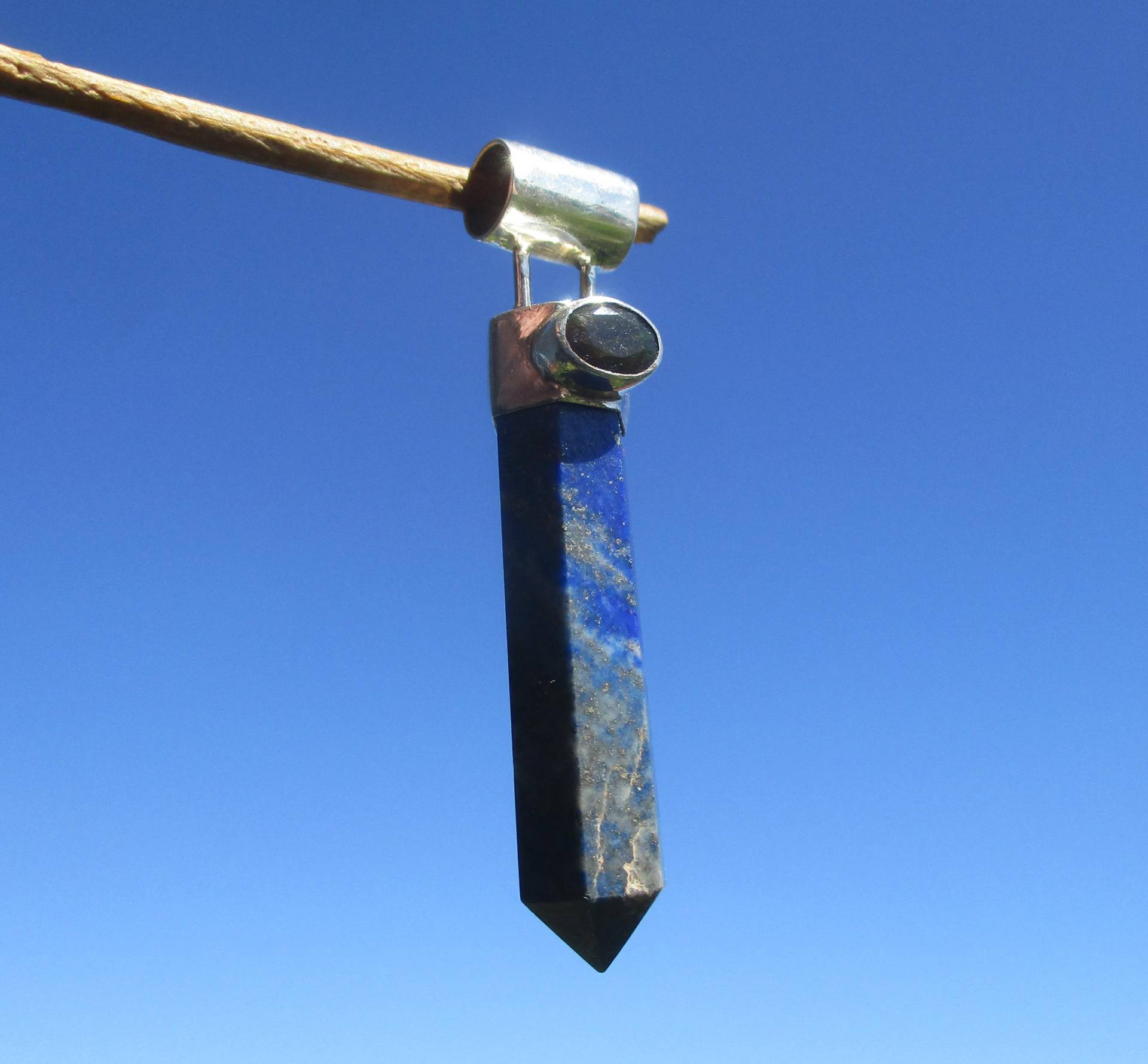 Lapislazuli - Anhänger Silber 925 Mit Opal von THORALFWOLF