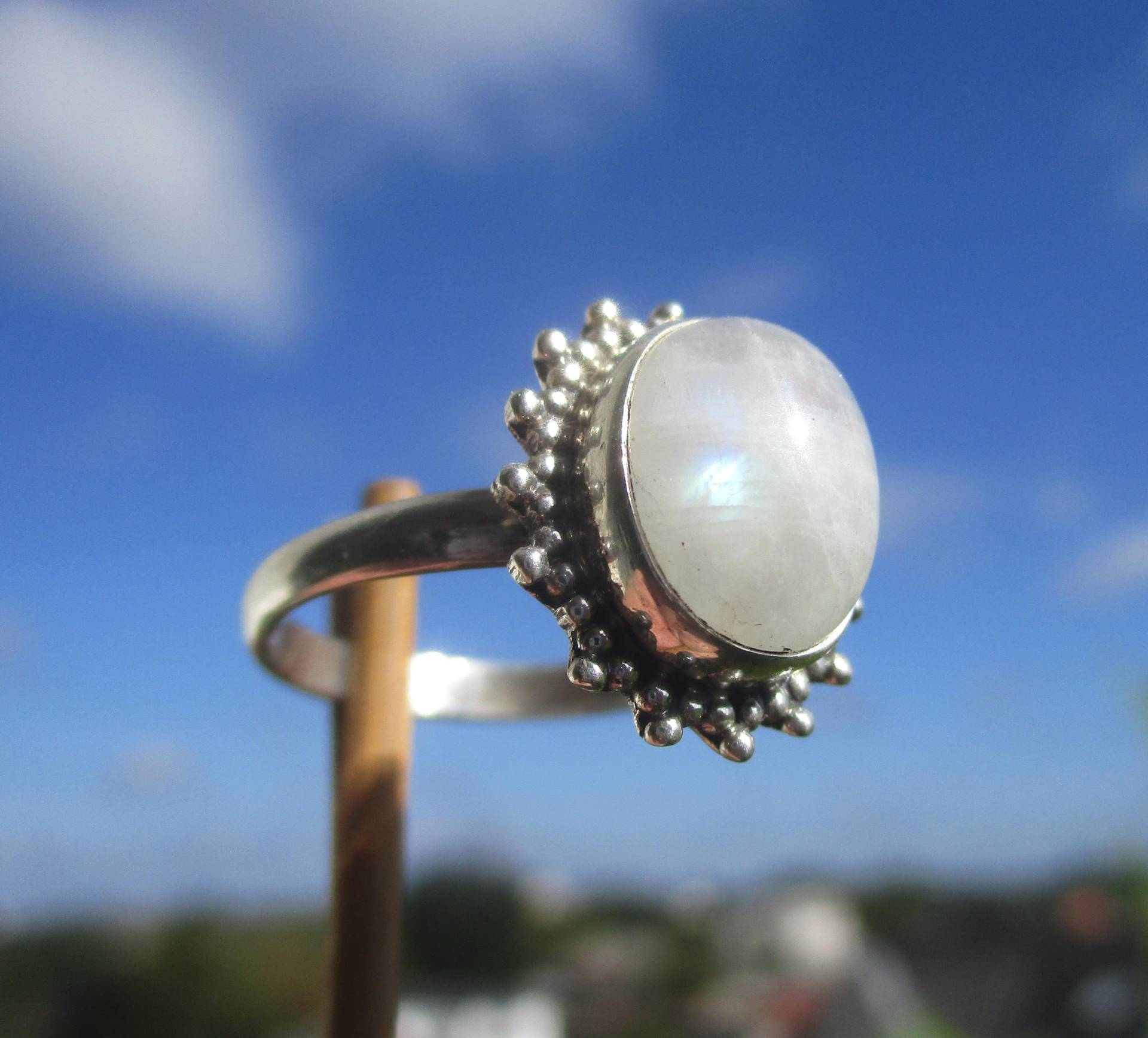 Mondstein - Ring Gr. 18, 25 Silber 925 Mondstein - Ring Gr. 18, 25 Silber 925 von THORALFWOLF