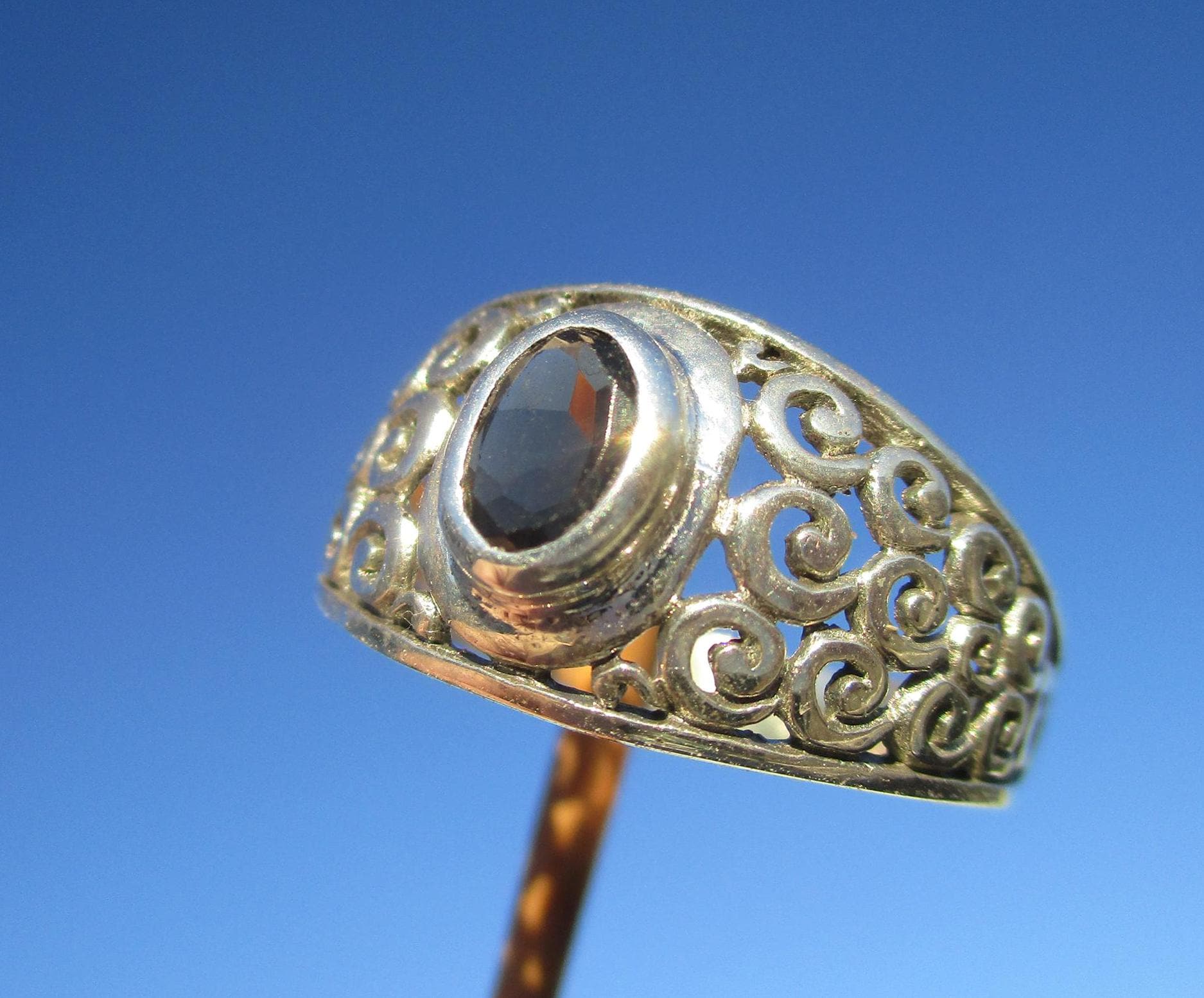 Rauchquarz Ring Gr. 19 - Silber 925 Rauchquarz Ring Gr. 19 - Silber 925 von THORALFWOLF