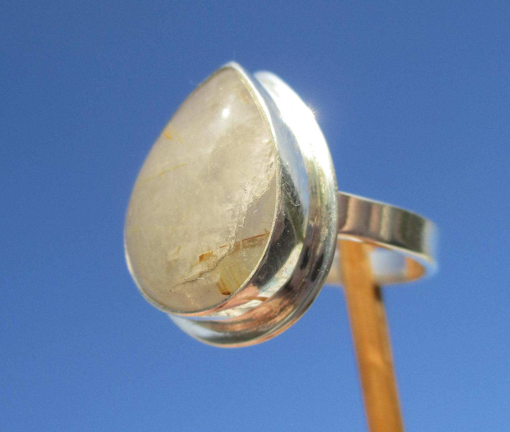Rutilquarz , Ring Gr. 17, 25 - Silber 925 Rutilquarz , Ring Gr. 17, 25 - Silber 925 von THORALFWOLF