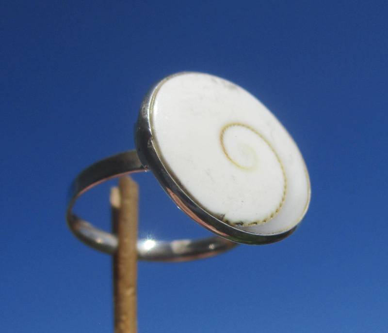 Shivas Eye - Ring Gr. 18, 5 | Verstellbar Silber 925 von THORALFWOLF