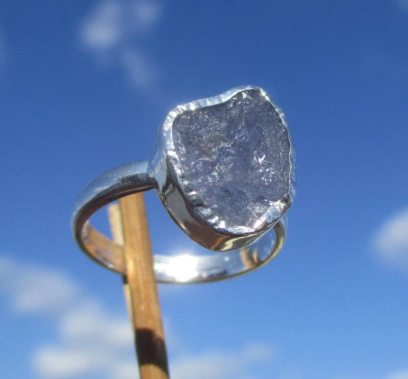 Tansanit Roh - Ring Gr. 16, 5 Silber 925 Tansanit Roh - Ring Gr. 16, 5 Silber 925 von THORALFWOLF