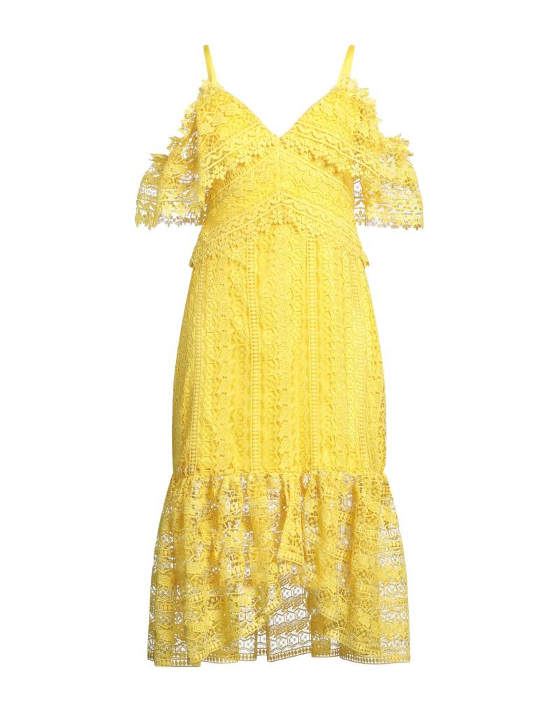 THREE FLOOR Midi-kleid Damen Gelb von THREE FLOOR