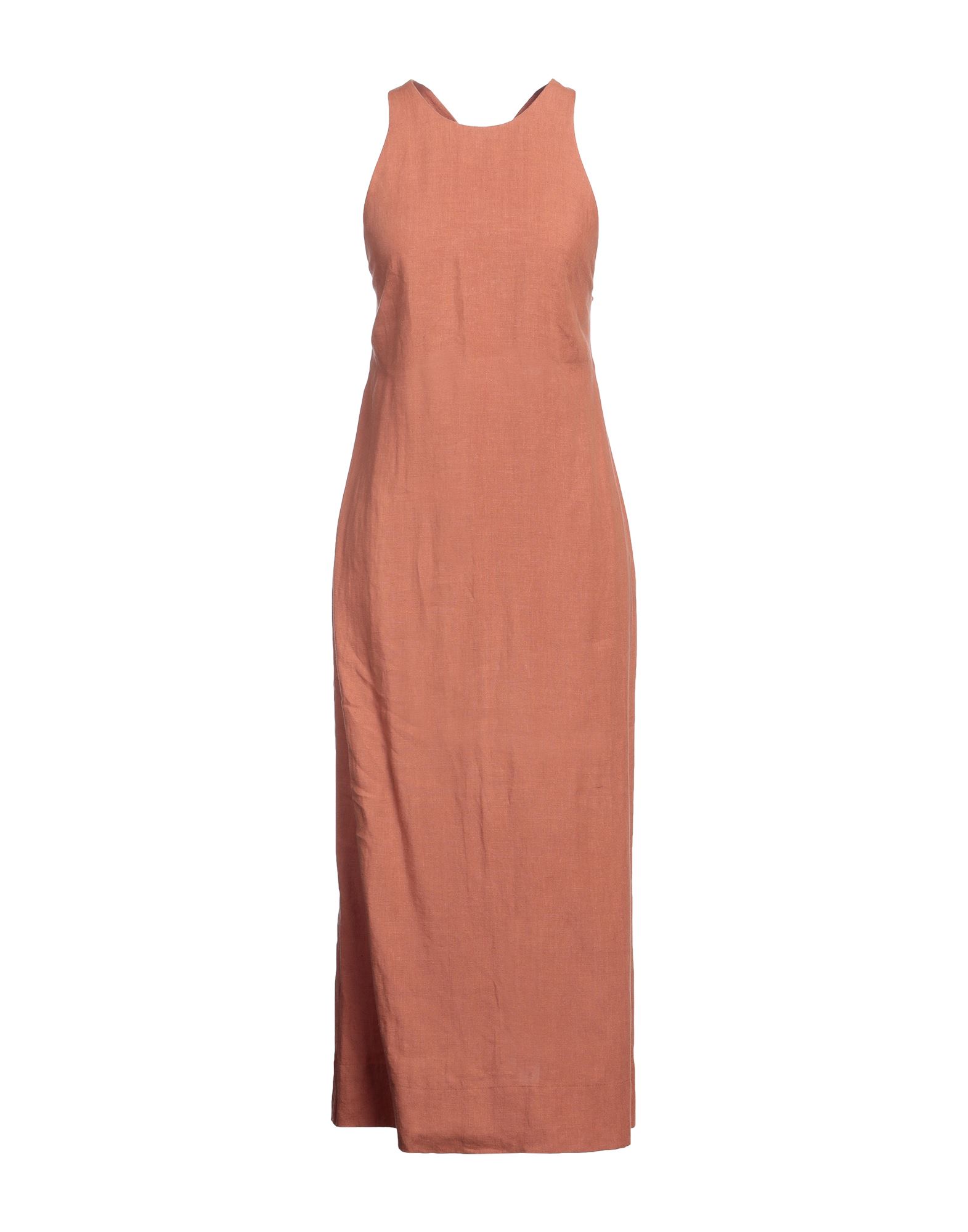 THREE GRACES LONDON Maxi-kleid Damen Rostrot von THREE GRACES LONDON