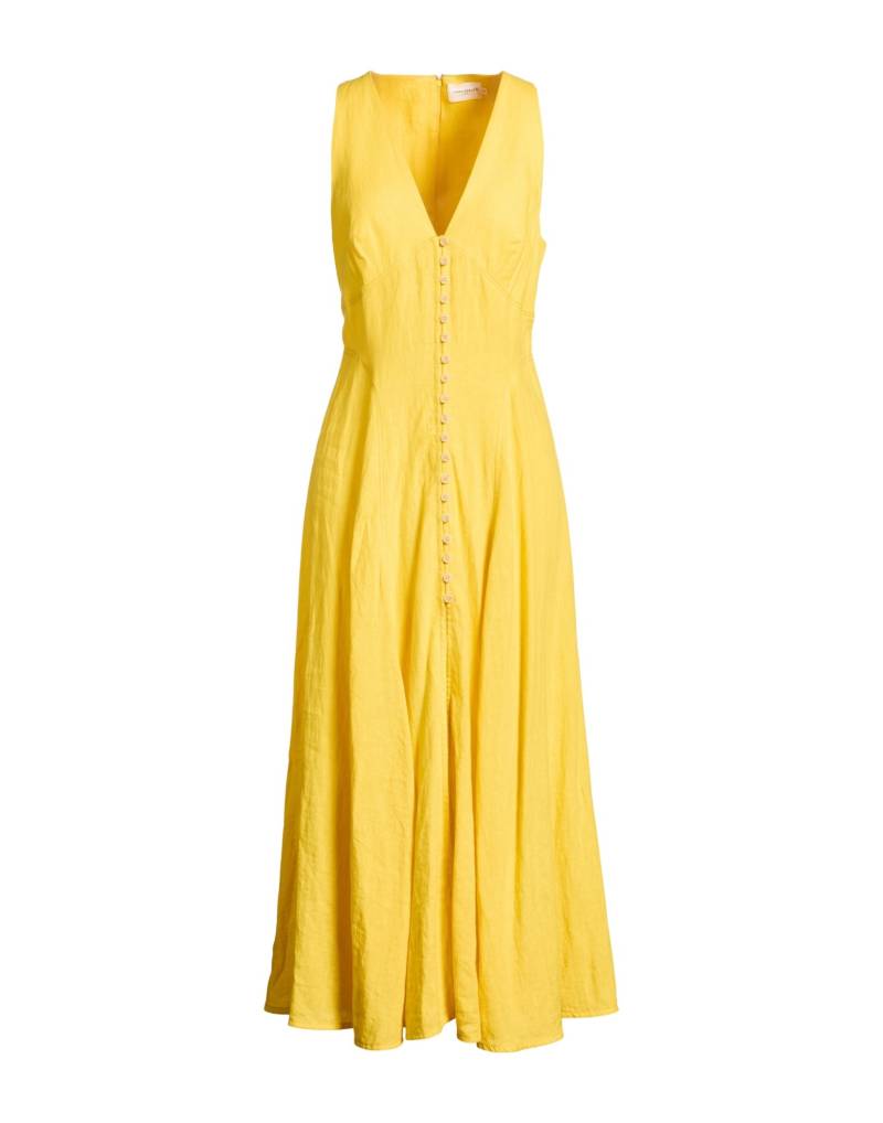 THREE GRACES LONDON Maxi-kleid Damen Gelb von THREE GRACES LONDON