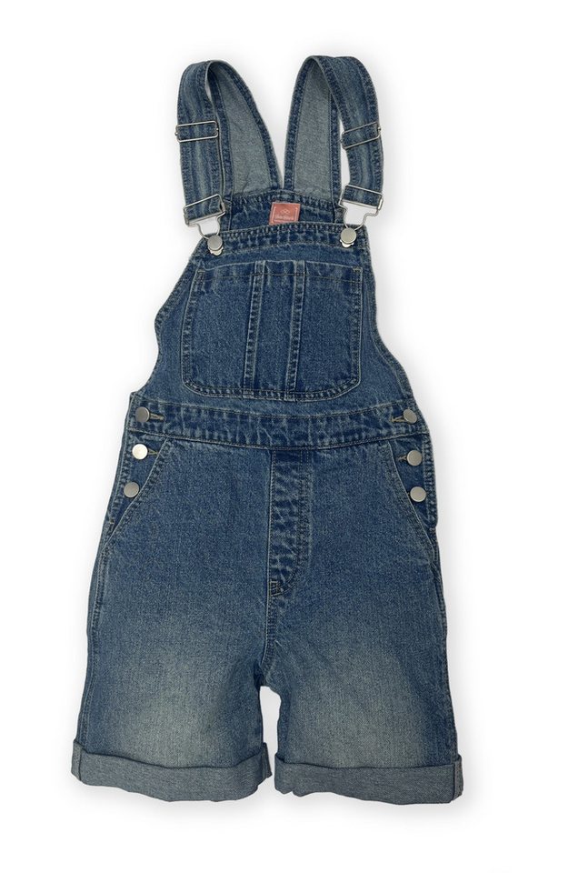 THREE OAKS Jeanslatzhose M330263 Mädchen Jeans Latzshorts von THREE OAKS