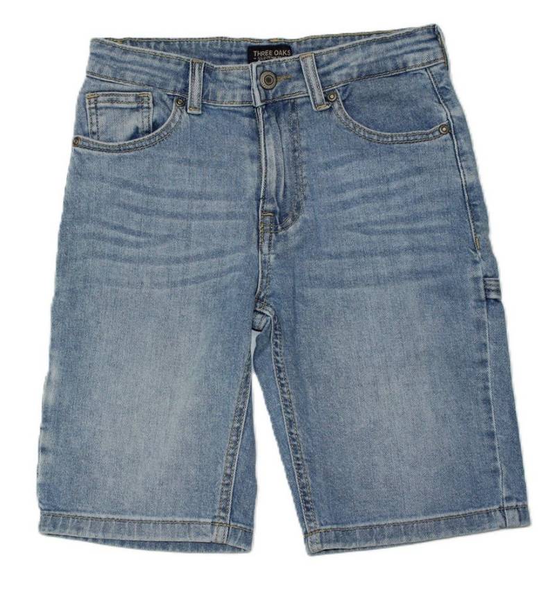 THREE OAKS Jeansshorts J240069 Three Oaks Carpenter Shorts von THREE OAKS