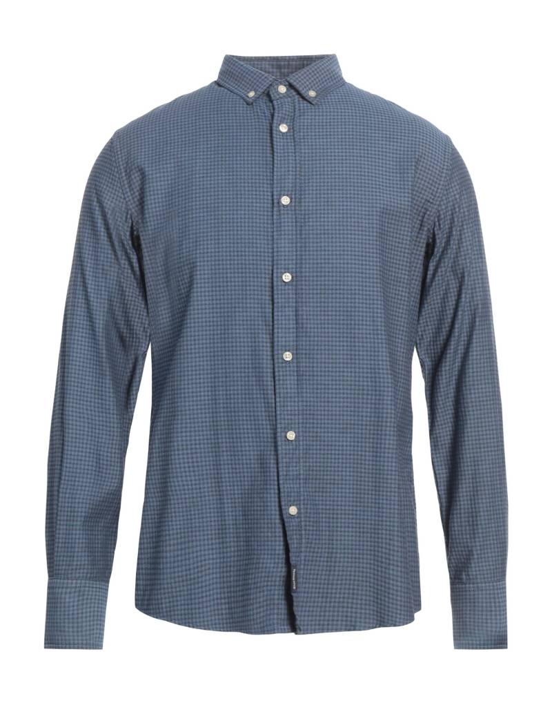 THREE STROKE Hemd Herren Taubenblau von THREE STROKE