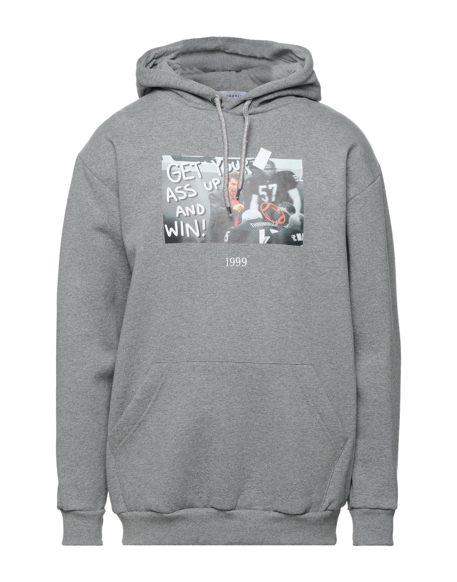 THROWBACK. Sweatshirt Herren Grau von THROWBACK.