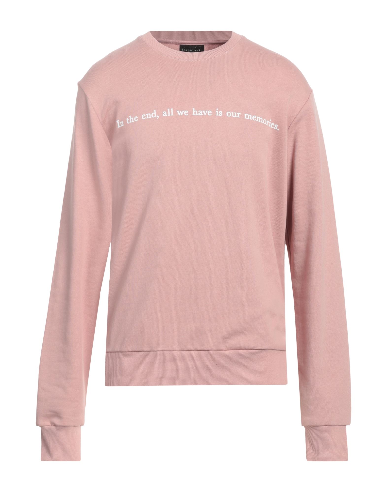 THROWBACK. Sweatshirt Herren Rosa von THROWBACK.