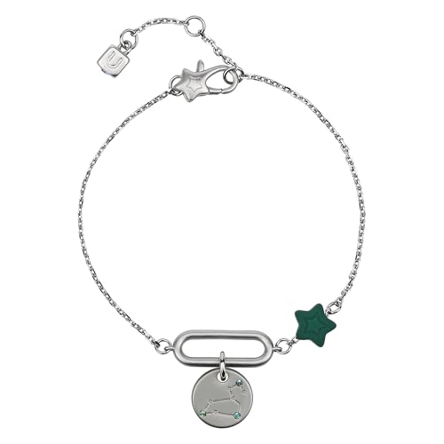 THUN - Armband mit Stern und Anhänger "Löwe" - Metall und Keramik - Kollektion Für Sie gewidmet - 16 + 3 cm von THUN