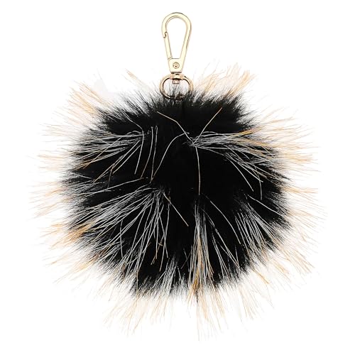 THUN - Charm für Tasche mit Knoten - Fake Fur - Kollektion Sempre con Me - 12 x 17 cm von THUN