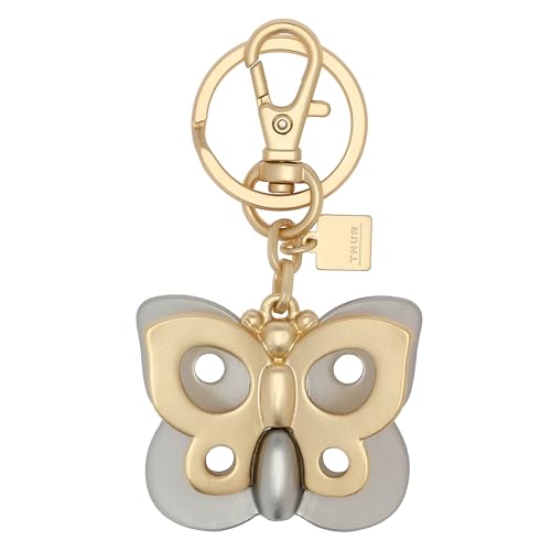 THUN - Großer Schmetterling Schlüsselanhänger - Metall - Kollektion Sempre con me - 4 x 8 cm von THUN
