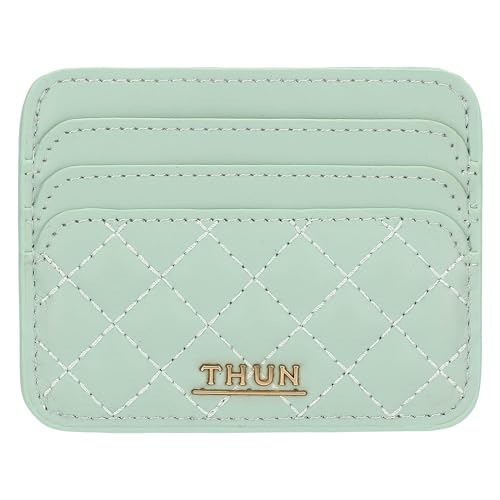 THUN - Kleiner Kartenhalter, rosa - Kunstleder - Kollektion Sempre Con me - 10 x 8 cm von THUN