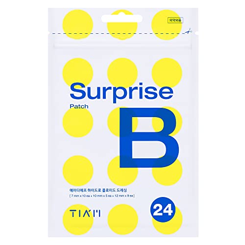 TIAM Surprise B Patch (24 Stück, 1 Stück), Hydrokolloid Akne Patches für Akne Behandlung, Pickel Patch für Gesicht, Akne Pickel Patch von TIA'M