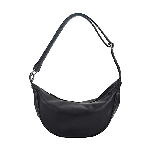 TIAASTAP Damen Halbmond Tasche Vegan Leather Halfmoon Bag Hobo Crossbody Bag Umhängetasche Damen Klein Bauchtasche Damen Stylisch Schultertasche mit verstellbarem Schultergurt von TIAASTAP