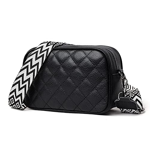 TIAASTAP Damen Handy Umhängetasche Echtes Leder Crossbody Bag Damen Handytasche zum Umhängen, Umhängetasche Damen Klein Moderne Taschen mit Breitem Schultergurt u 3 fächern von TIAASTAP