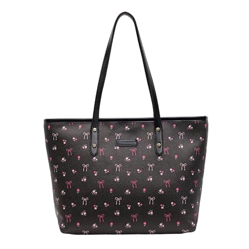 TIAASTAP Große Handtasche mit Reißverschluss Shopper Tasche Tote Bag Aesthetic Damen-Schultertaschen Handbags for Women Uni Tasche Damen-Henkeltaschen Coole Sachen Teenager Mädchen von TIAASTAP