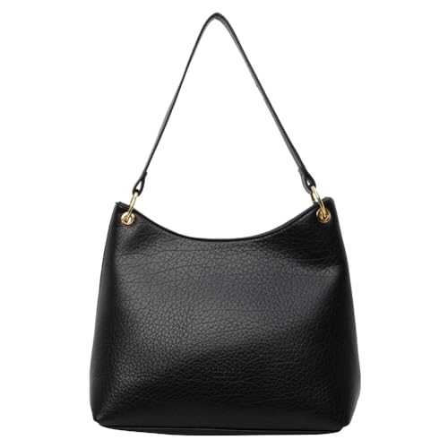 TIAASTAP Handtasche Damen Hobo Bag PU Leder Schultertasche Umhängetasche Uni Tasche Damen-Henkeltaschen Shoulder Bag Women y2k Vintage Half Moon Bag Tasche für Teenager Mädchen von TIAASTAP