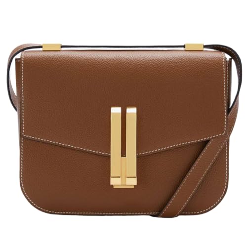 TIAASTAP Handtasche Damen Umhängetasche PU Leder Crossbody Bag Damen klein Schultertasche Vintage Shoulder Bag Women Handytasche zum Umhängen Bauchtasche Messenger-bags von TIAASTAP