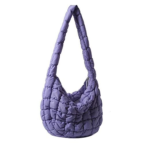 TIAASTAP Gesteppte Umhängetasche für Damen Puffer Bag Gesteppte Tasche Leicht Puffy Tote Bag Faltbare Gesteppte Schultertasche von TIAASTAP