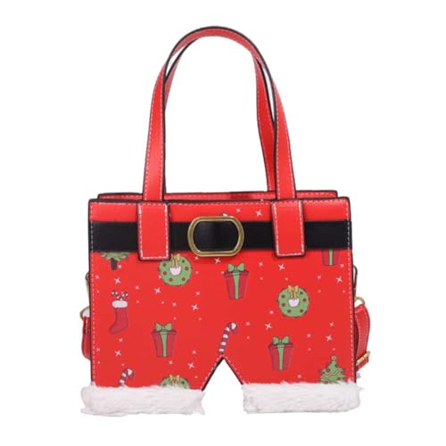 TIAASTAP Weihnachten Handtasche in Hosenform Umhängetasche, kleine Weihnachtsgeschenke für Frauen Weihnachten Geschenke Christmas Gifts Lustige Weihnachtsgeschenke für Mama Mädchen Freund von TIAASTAP