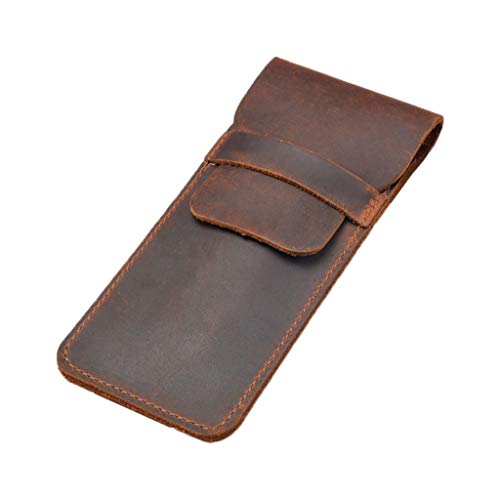 Leder Stifthalter Braun Füllfederhalter Bleistifthalter Handgefertigter Kugelschreiber Leder Stifthalter Braun Füllfederhalter Bleistifthalter Handgefertigter Kugelschreiber von TIANQUXNGI
