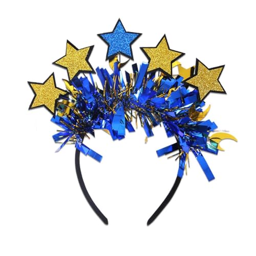 TIANQUXNGI Bequemes Eid-Festival-Stirnband mit glitzerndem Puder, Mond und Stern, für alle Altersgruppen, Festival-Anlässe TIANQUXNGI Bequemes Eid-Festival-Stirnband mit glitzerndem Puder, Mond und Stern, für alle Altersgruppen, Festival-Anlässe von TIANQUXNGI
