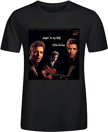 Eddie Cochran Singin to My Baby Graphic T Shirts Men T-Shirts & Hemden(Large) von TIANZHONG77