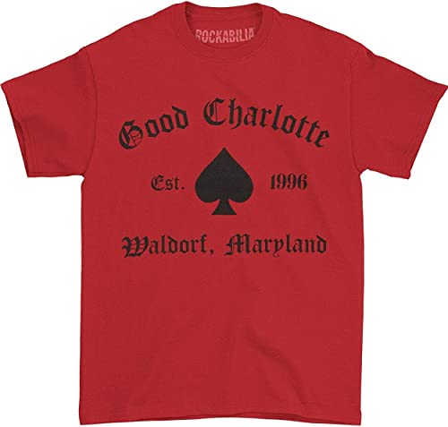 Good Charlotte GC Recreate Spade Adult T Shirt T-Shirts & Hemden(X-Large) von TIANZHONG77