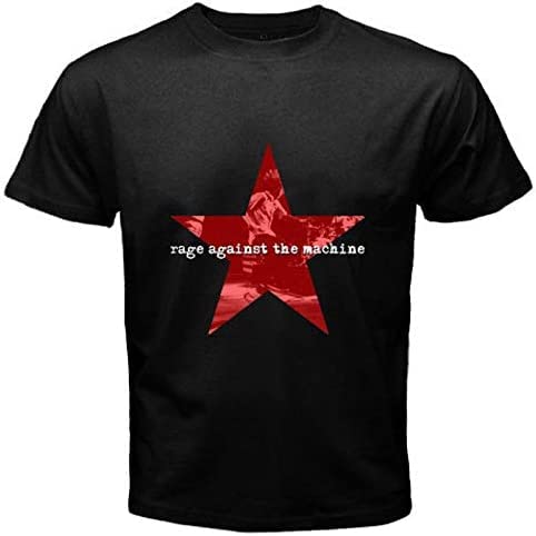 New Rage Against The Machine Stacked Star Logo Men's Black T-Shirt Size T-Shirts & Hemden(3X-Large) von TIANZHONG77