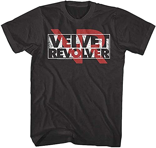 Velvet Revolver Men's T Shirt Vintage Logo Album Concert Tour Merch Black T-Shirts & Hemden(Small) von TIANZHONG77
