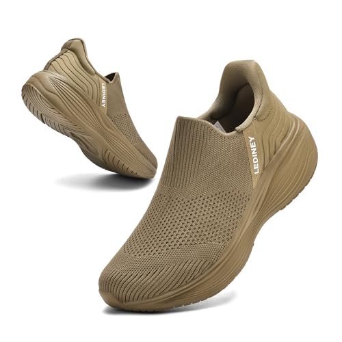 TIAROOTT Damen Slip On Sneaker Walkingschuhe Outdoor Turnschuhe Mesh Leichte Atmungsaktiv Freizeitschuhe Sportschuhe Gym Bequem Schlupfschuhe Nurse Schuhe von TIAROOTT