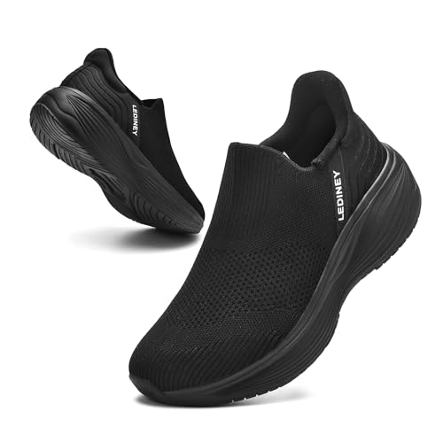 TIAROOTT Damen Slip On Sneaker Walkingschuhe Outdoor Turnschuhe Mesh Leichte Atmungsaktiv Freizeitschuhe Sportschuhe Gym Bequem Schlupfschuhe Nurse Schuhe von TIAROOTT