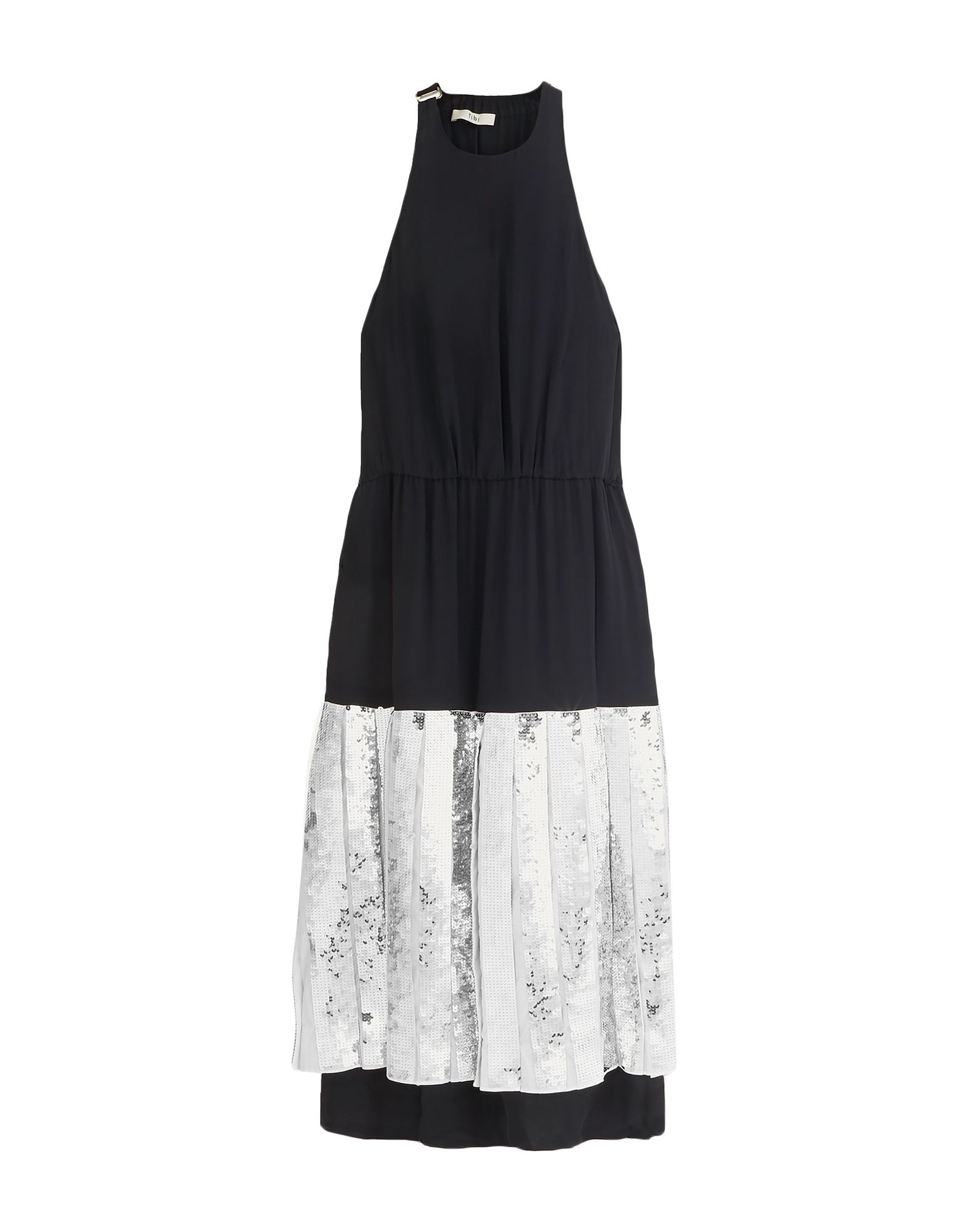 TIBI Midi-kleid Damen Nachtblau von TIBI