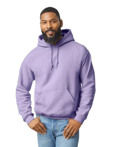 TICTEX Hoodie Herren große Größen by Gildan - Sweatshirt mit Kapuze - Kapuzenpullover in vielen Farben - Coole Hoodies - Orchid, XXL von TICTEX