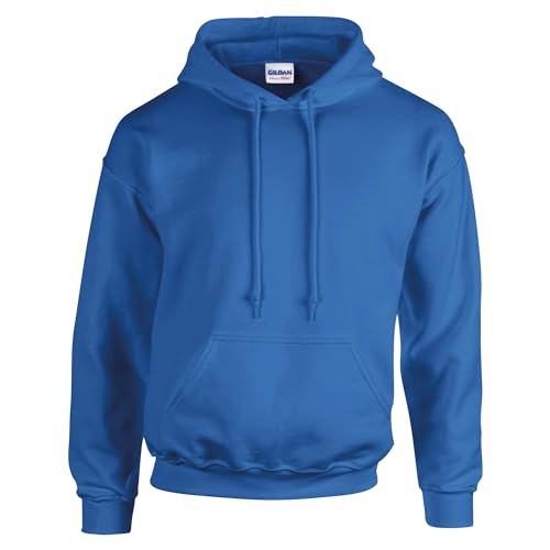 TICTEX Hoodie Herren by Gildan | Kapuzenpullover S - 5XL in vielen Farben | Heavy Blend Komfortable Passform Langlebig und Stilvoll | Ideal für den Alltag und Sport | Royal, 4XL von TICTEX