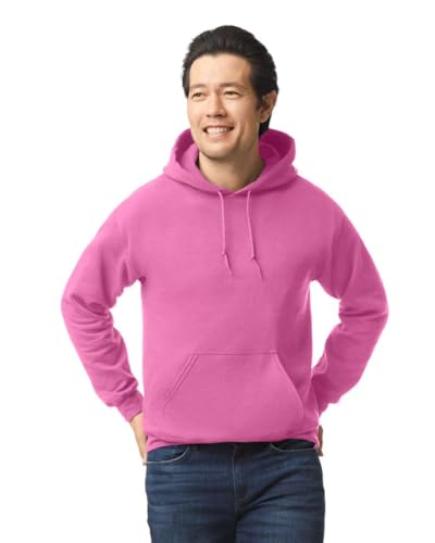 TICTEX Hoodie Herren große Größen by Gildan - Sweatshirt mit Kapuze - Kapuzenpullover in vielen Farben - Coole Hoodies - Azalea, 3XL TICTEX Hoodie Herren große Größen by Gildan - Sweatshirt mit Kapuze - Kapuzenpullover in vielen Farben - Coole Hoodies - Azalea, 3XL von TICTEX